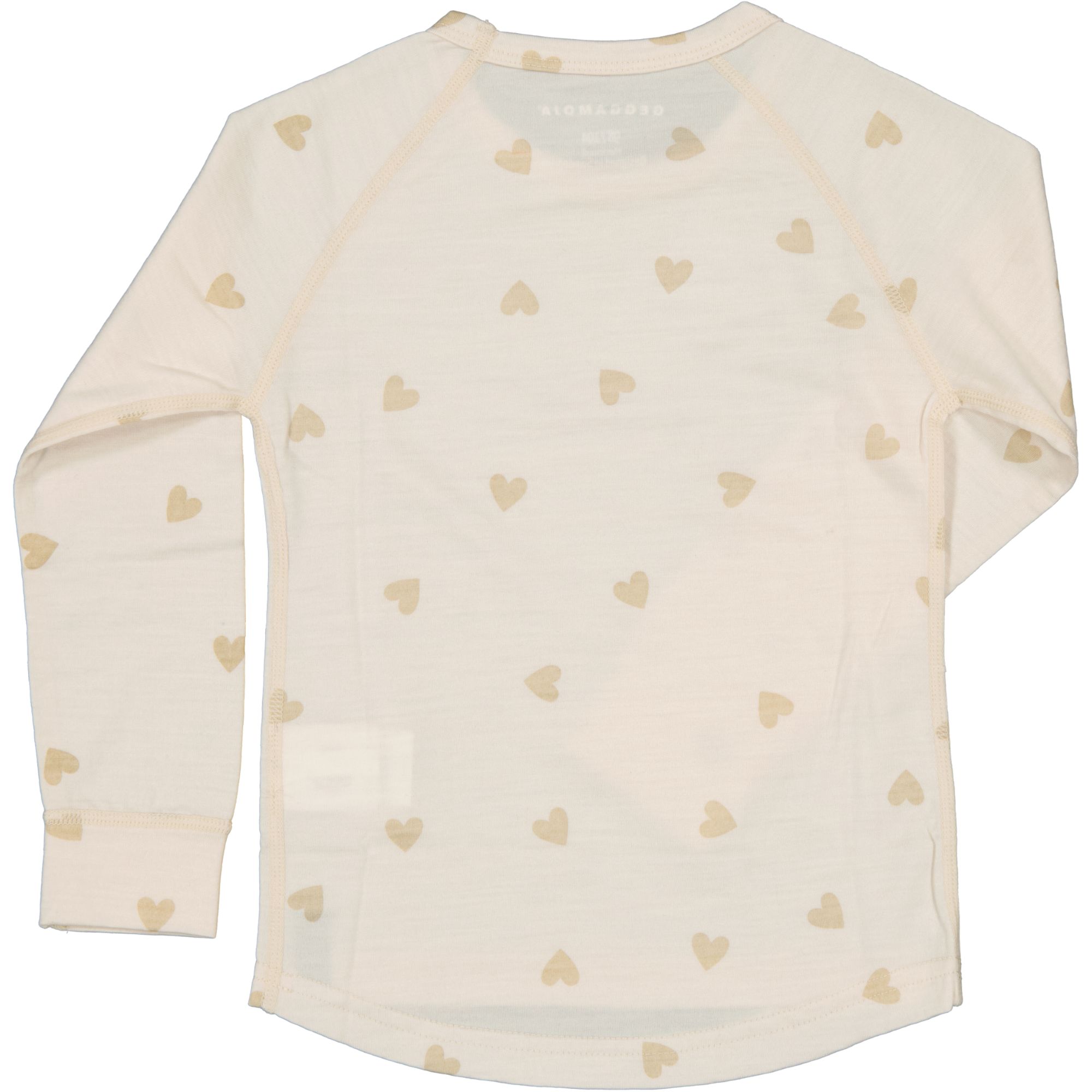 Merino wool sweater Beige heart