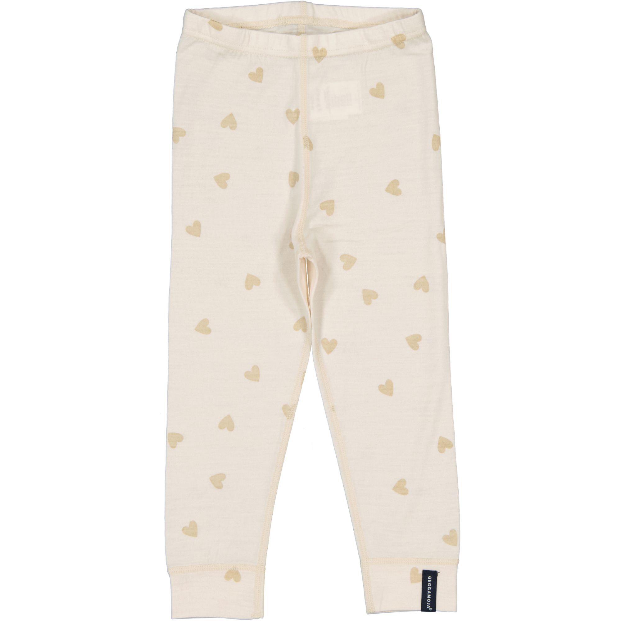 Merino wool pants Beige heart