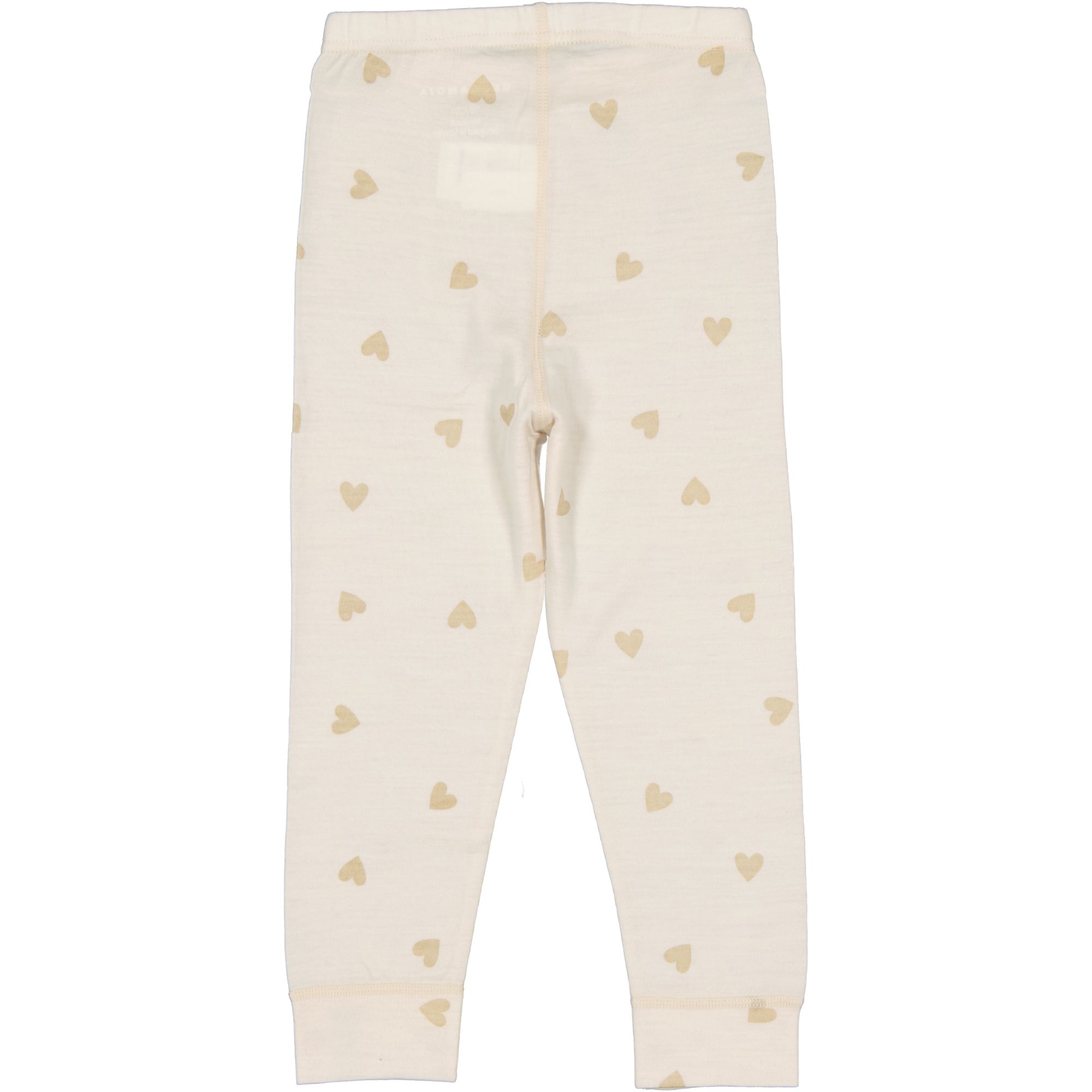 Merino wool pants Beige heart