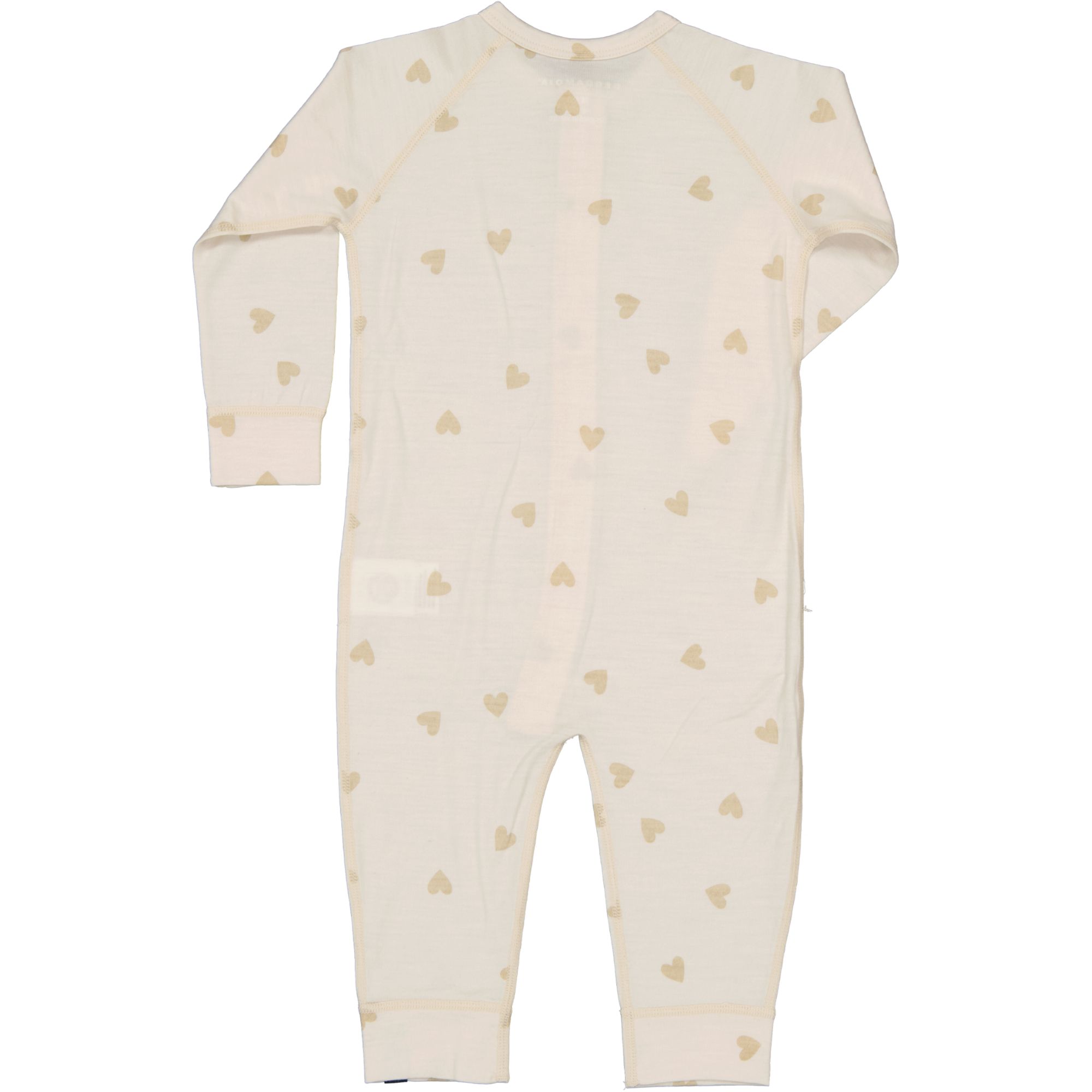 Merino wool suit Beige heart