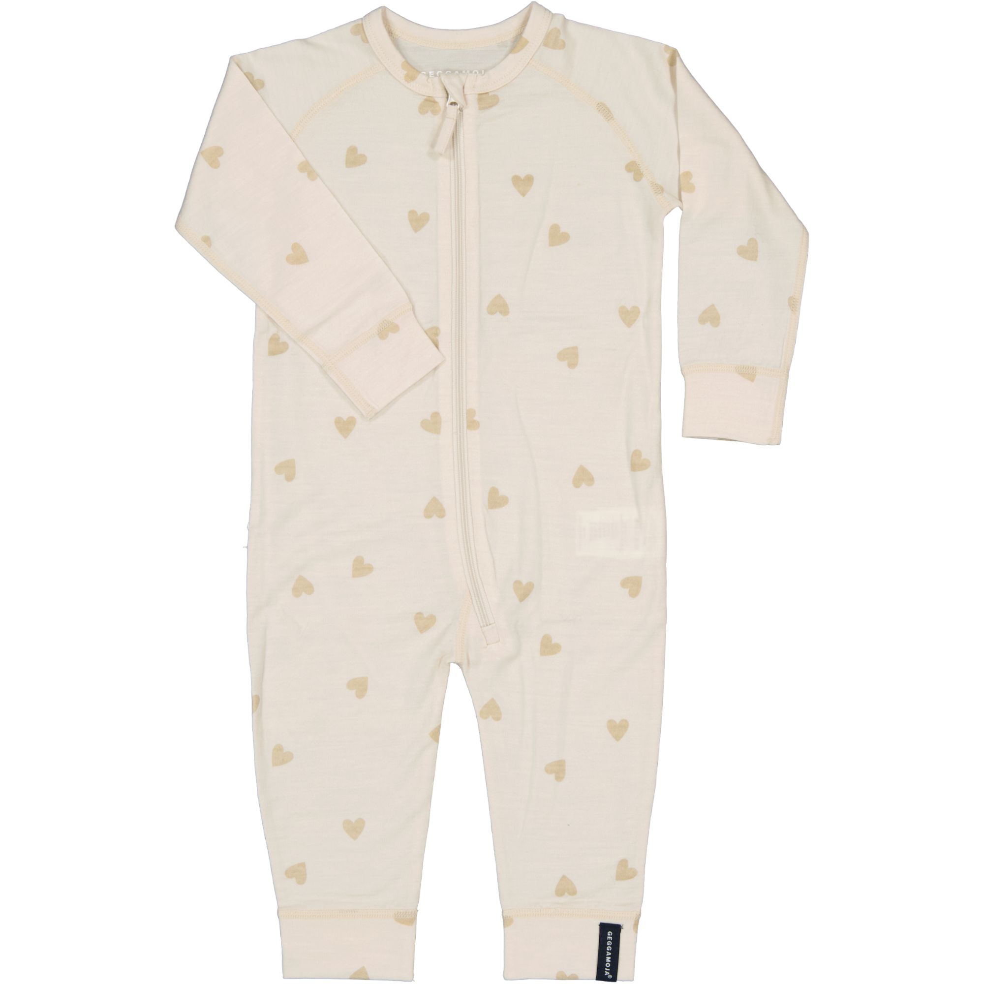 Merino wool suit Beige heart