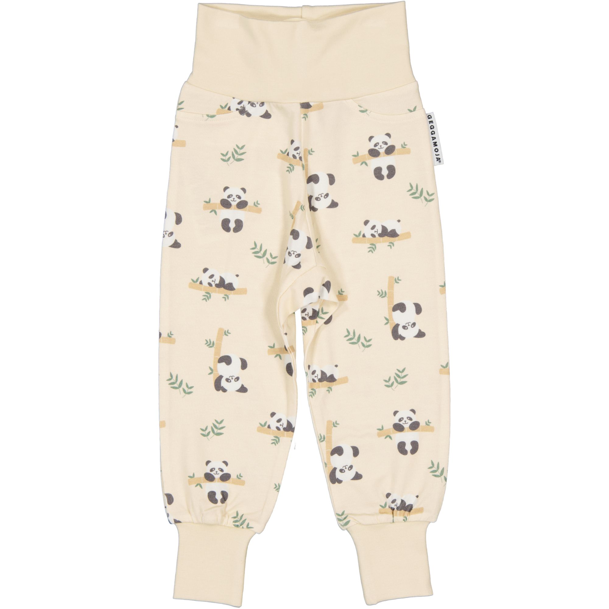 Babybyxor Bambu Panda Beige