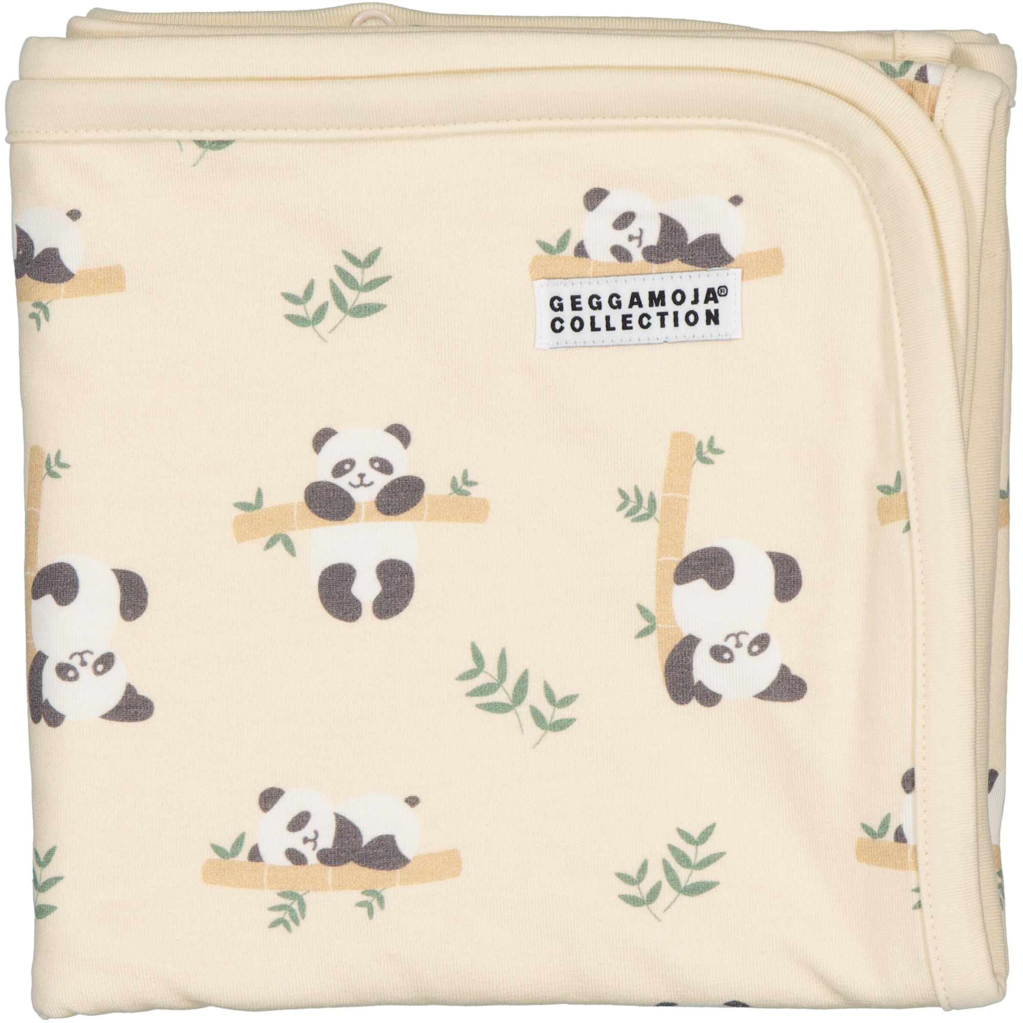 Babyfilt Bambu Panda Beige One Size