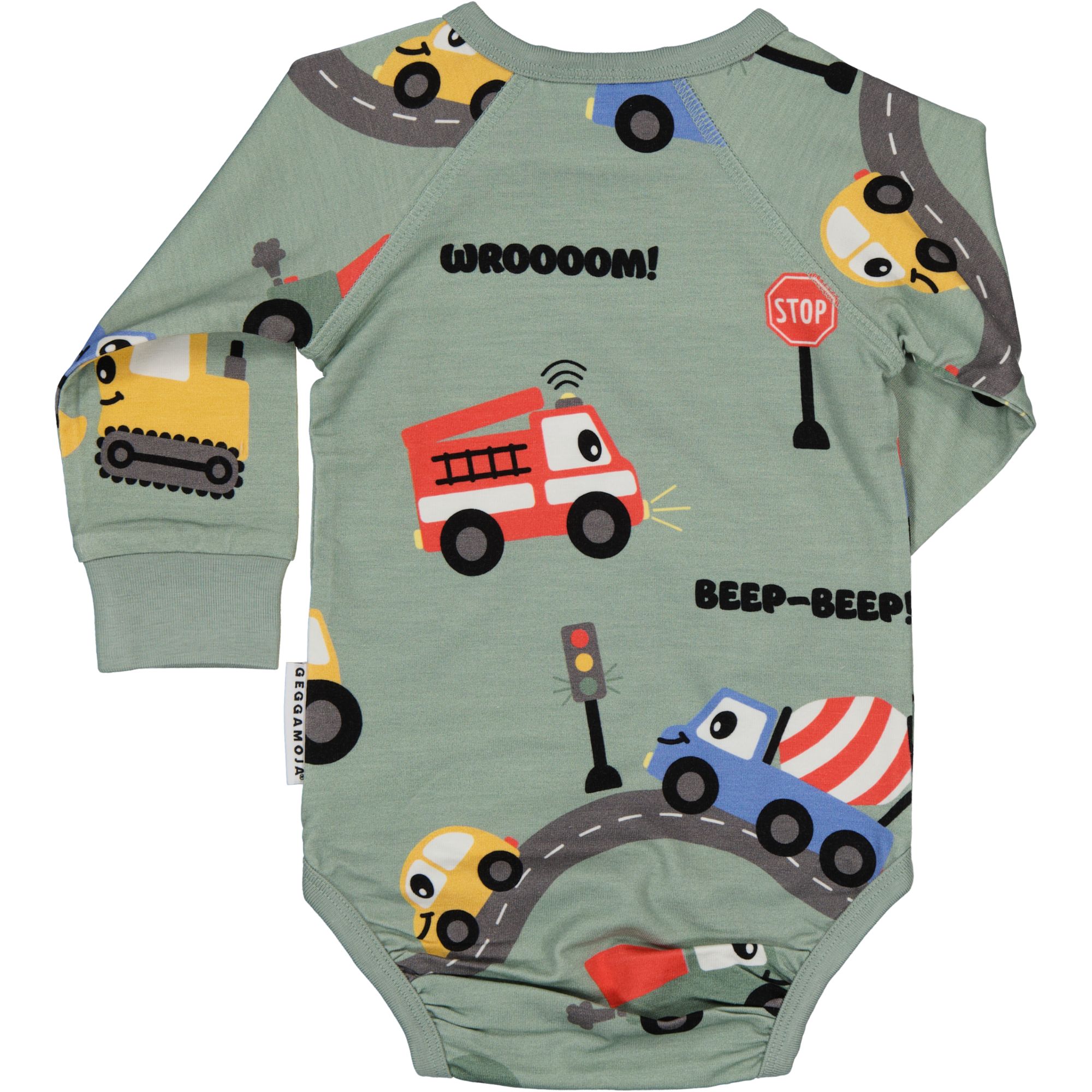 Body Bambu Traktor Grön