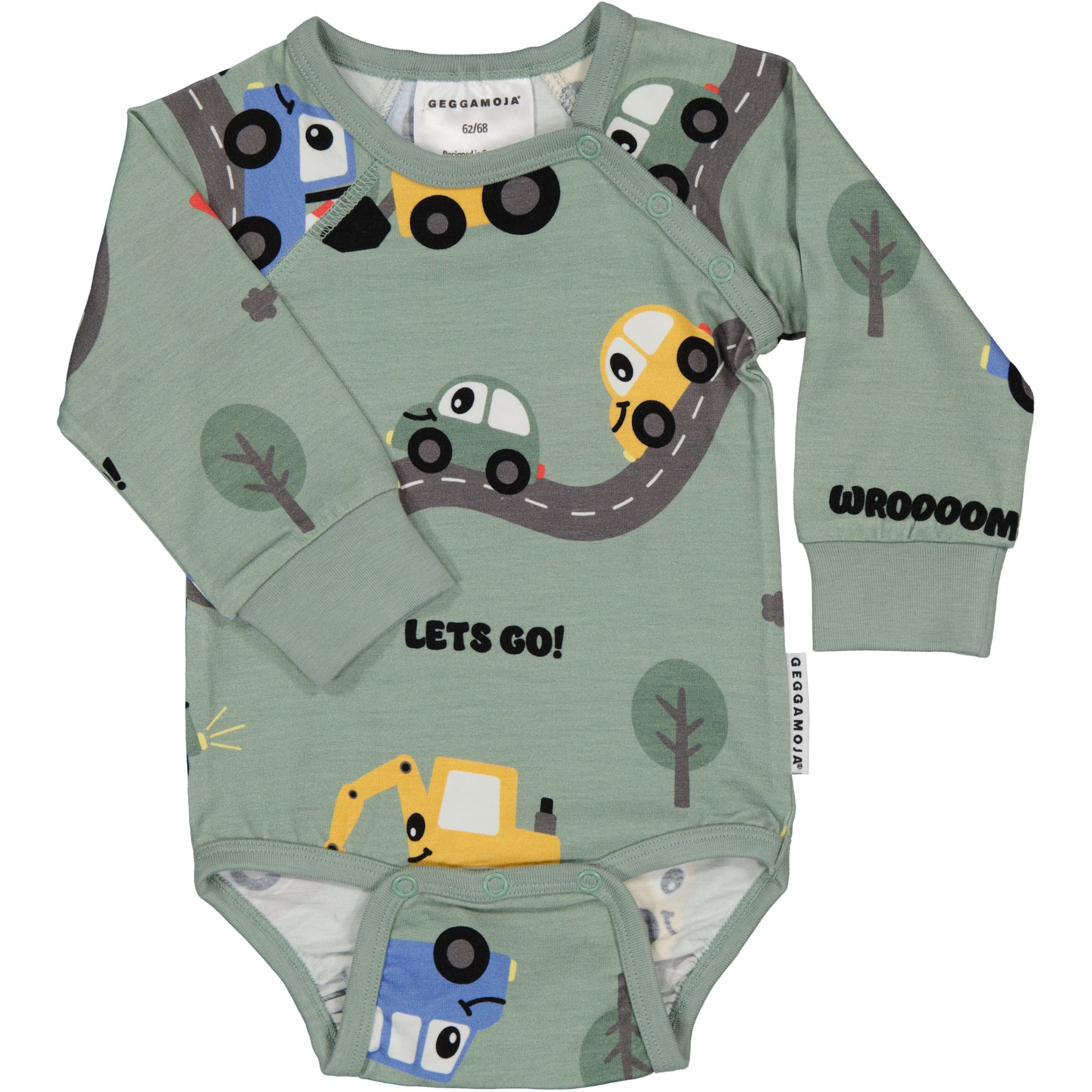 Body Bambu Traktor Grön