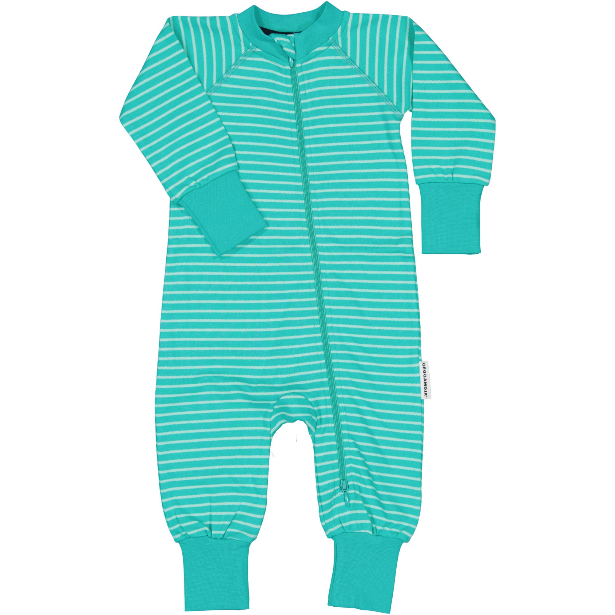 Pyjamas two way zipper Turquoise