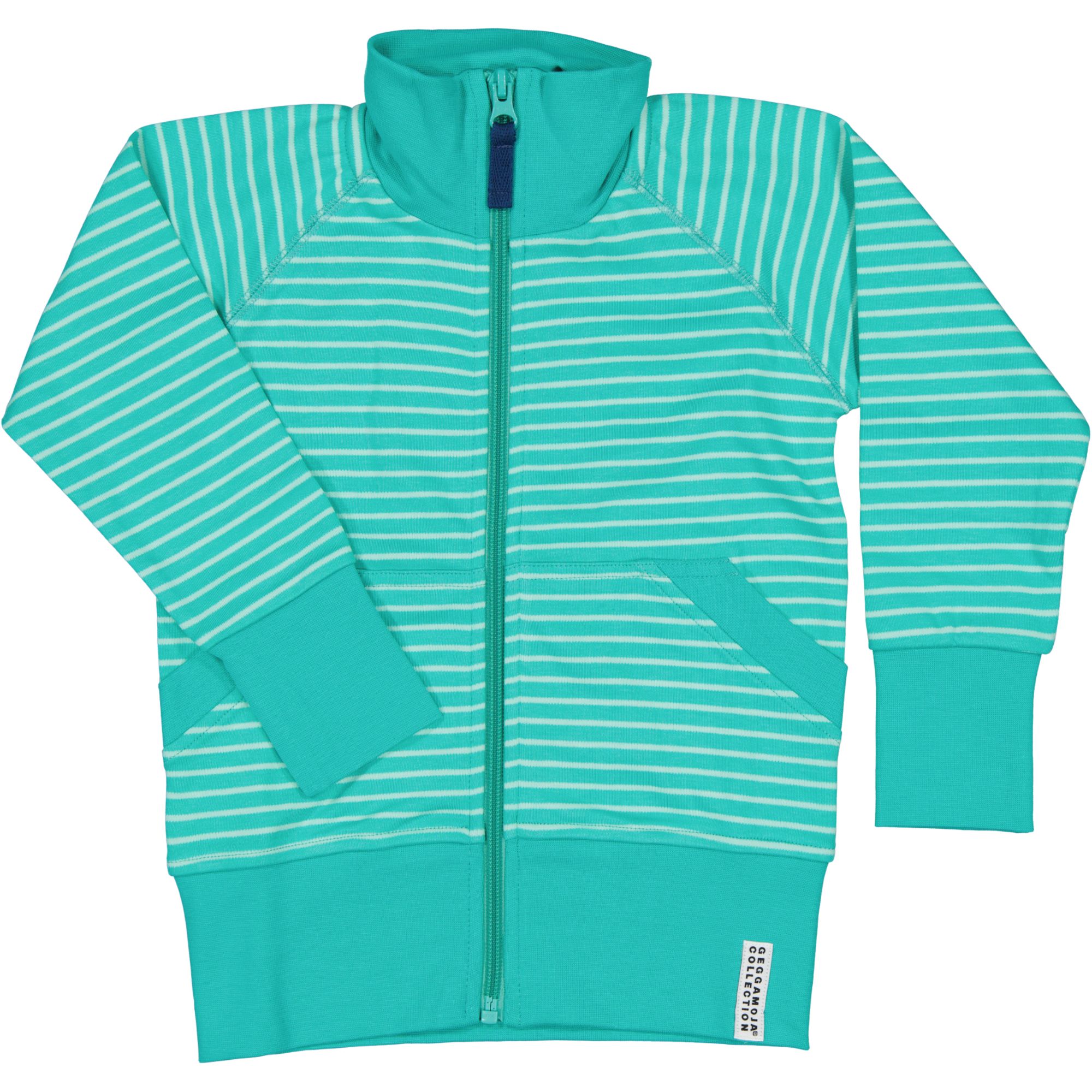 Zip sweater Turquoise