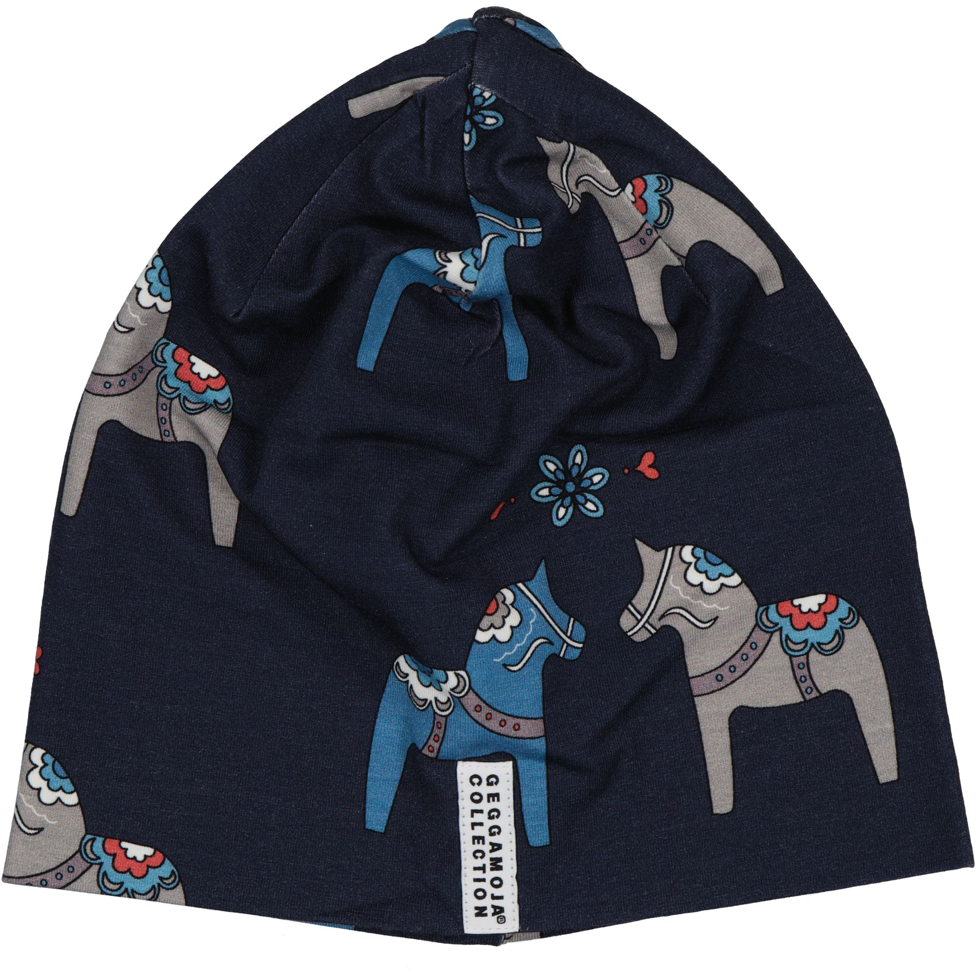 Mössa Bambu Dalahäst Navy