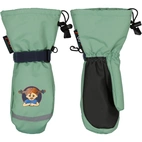 Pippi Longstocking Winter mitten Grey green