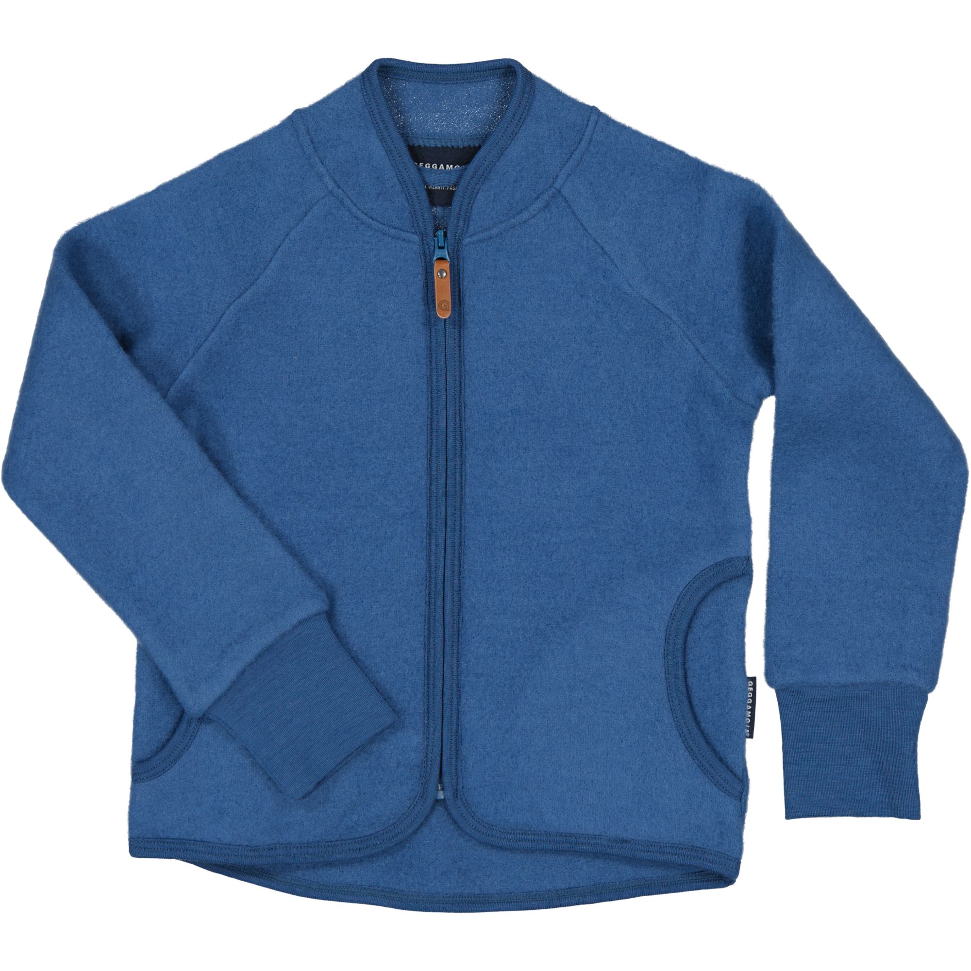 Wool fleece jacket Blue