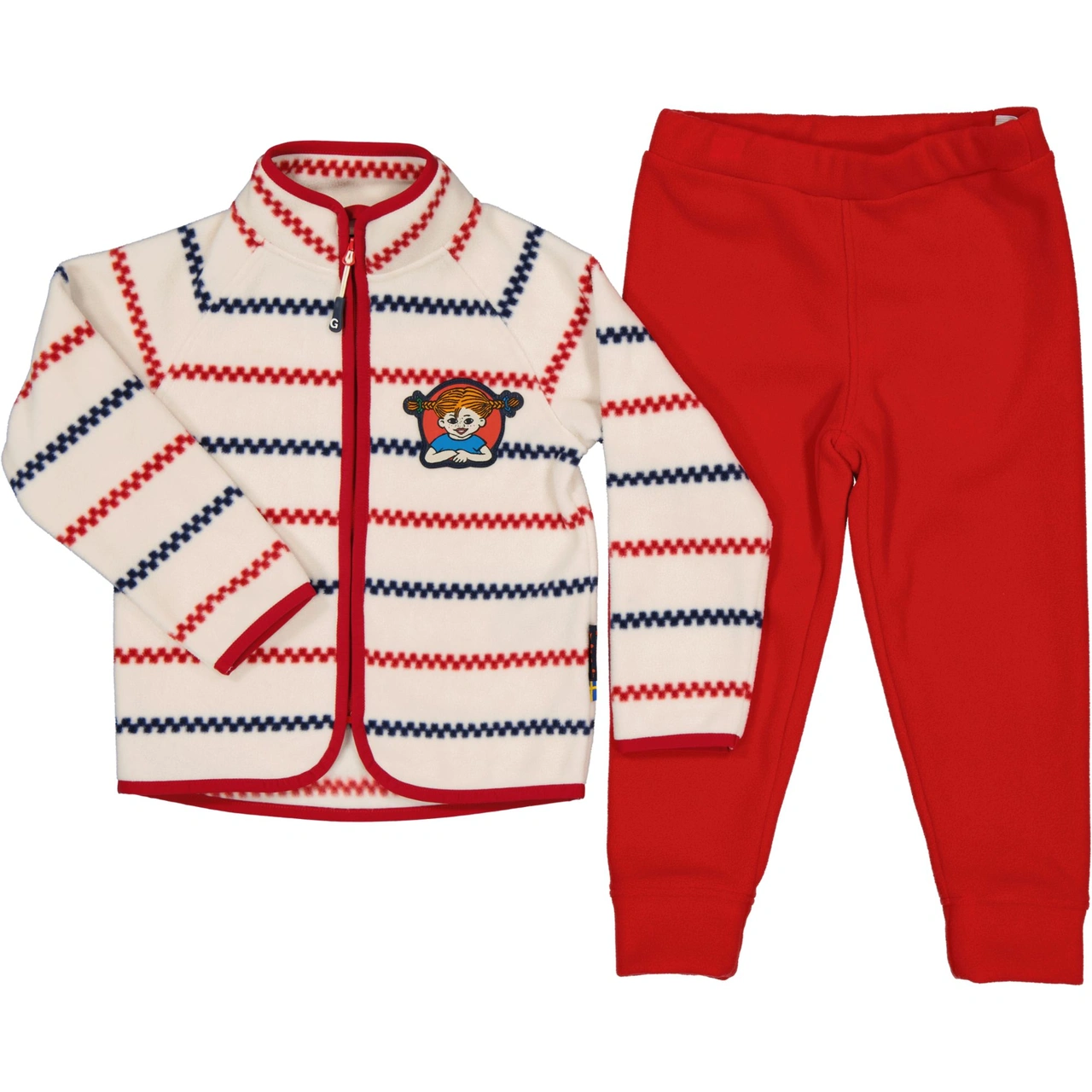 Pippi Långstrump Fleece set Multi str
