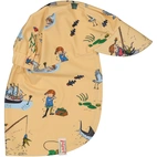 Pippi Långstrump UV-Hat Soft yellow