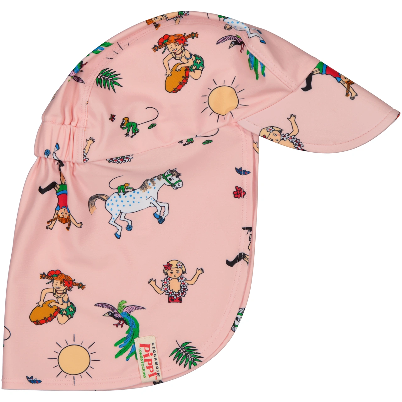 Pippi Långstrump UV-Hat Soft pink