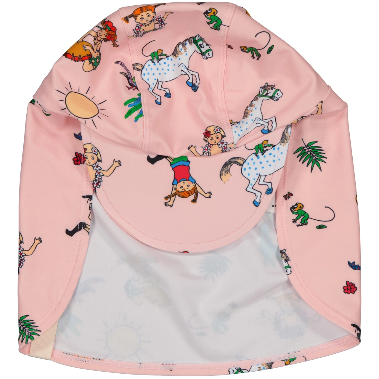 Pippi Långstrump UV-Hat Soft pink