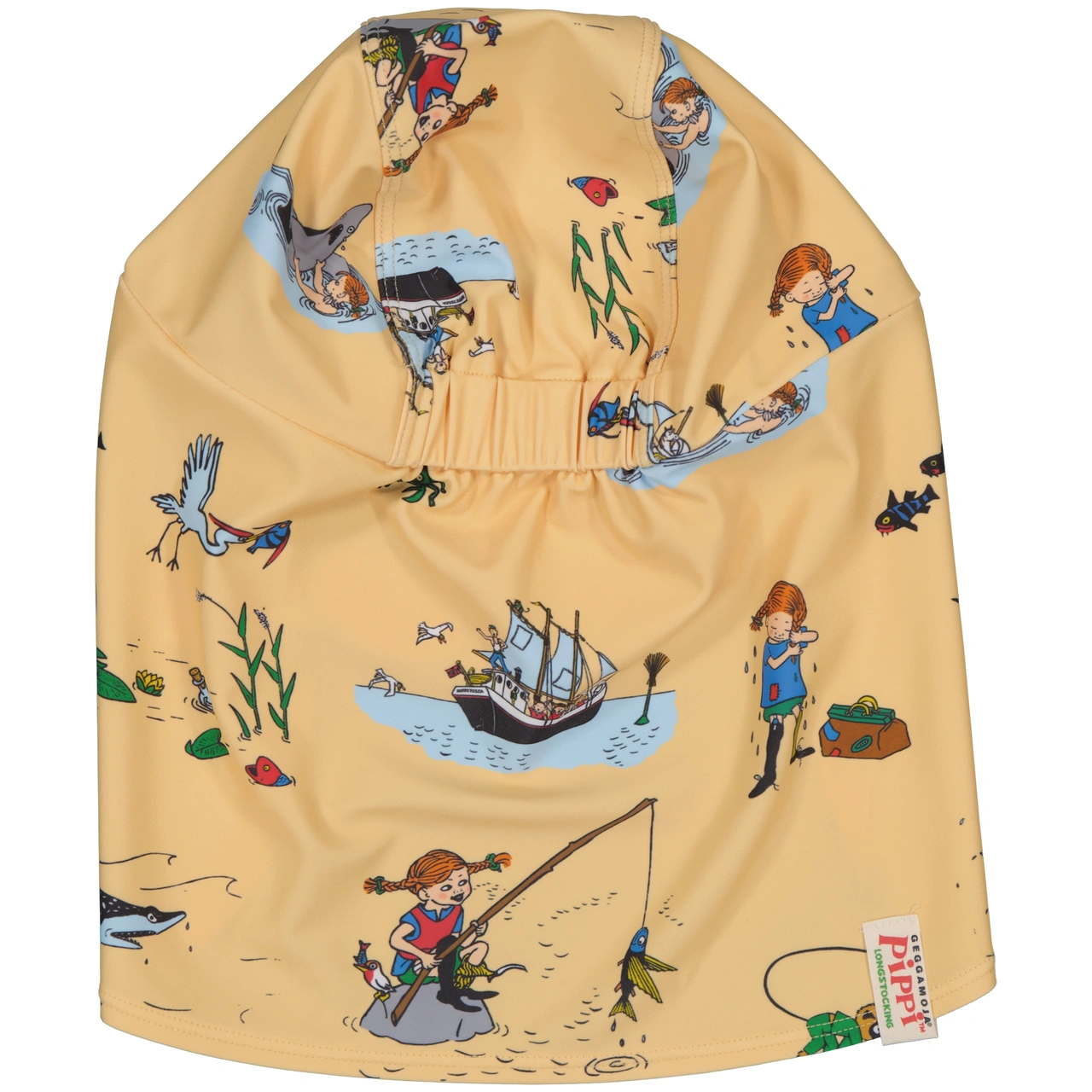 Pippi Långstrump UV-Hat Soft yellow