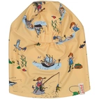 Pippi Långstrump UV-Hat Soft yellow