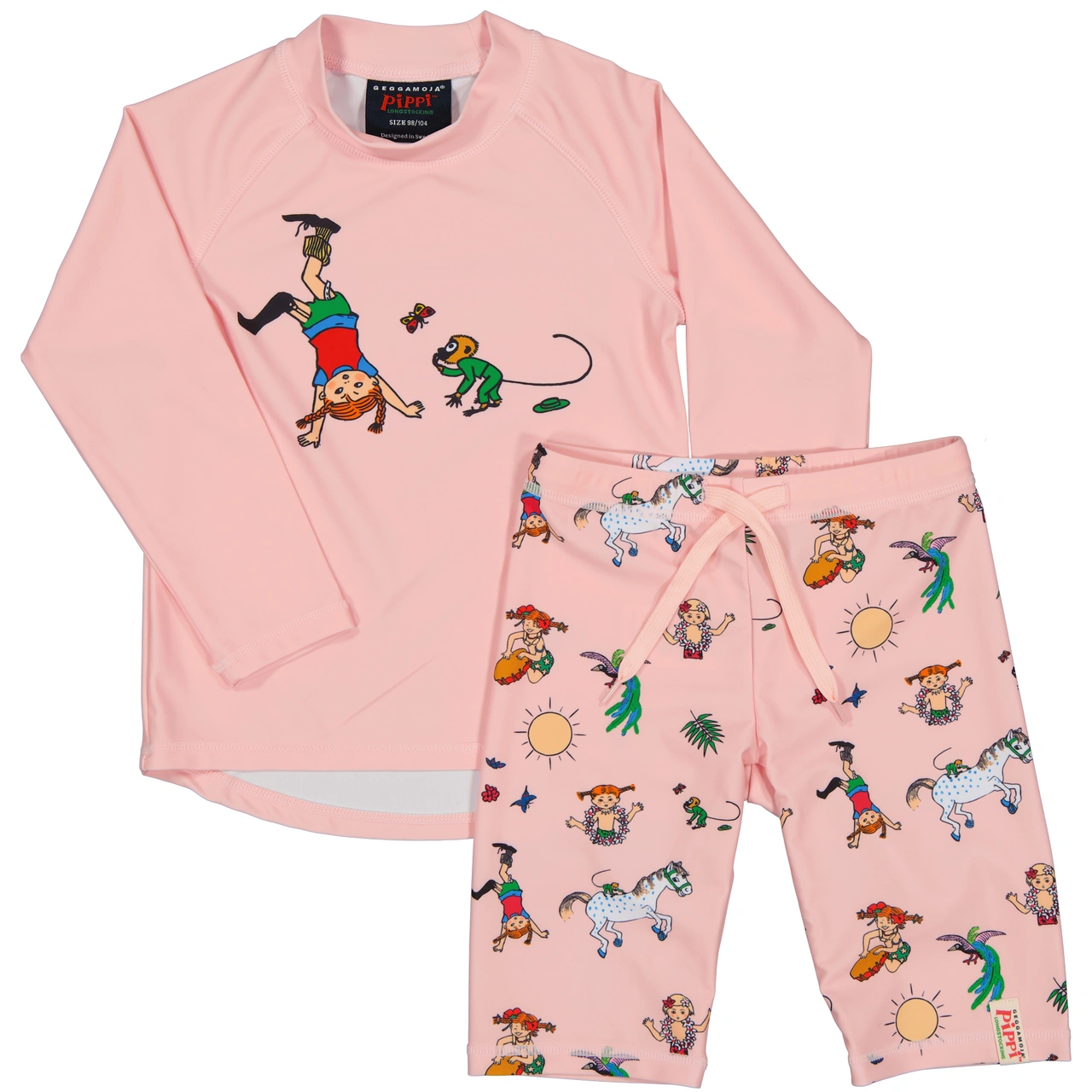 Pippi Långstrump UV-Set Soft pink