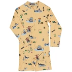 Pippi Långstrump UV-Suit Soft yellow