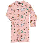 Pippi Långstrump UV-Suit Soft pink