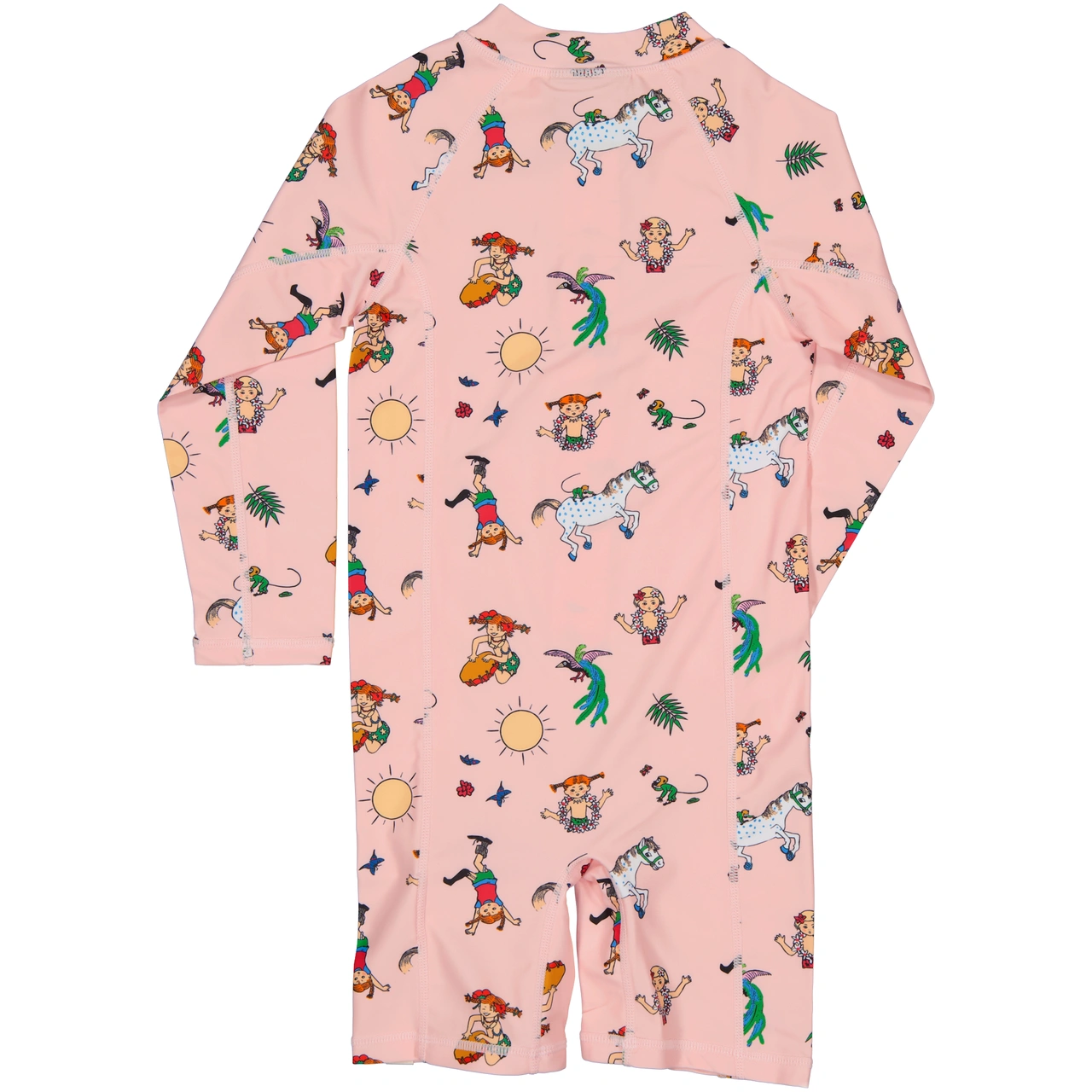 Pippi Långstrump UV-Suit Soft pink