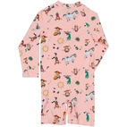 Pippi Långstrump UV-Suit Soft pink