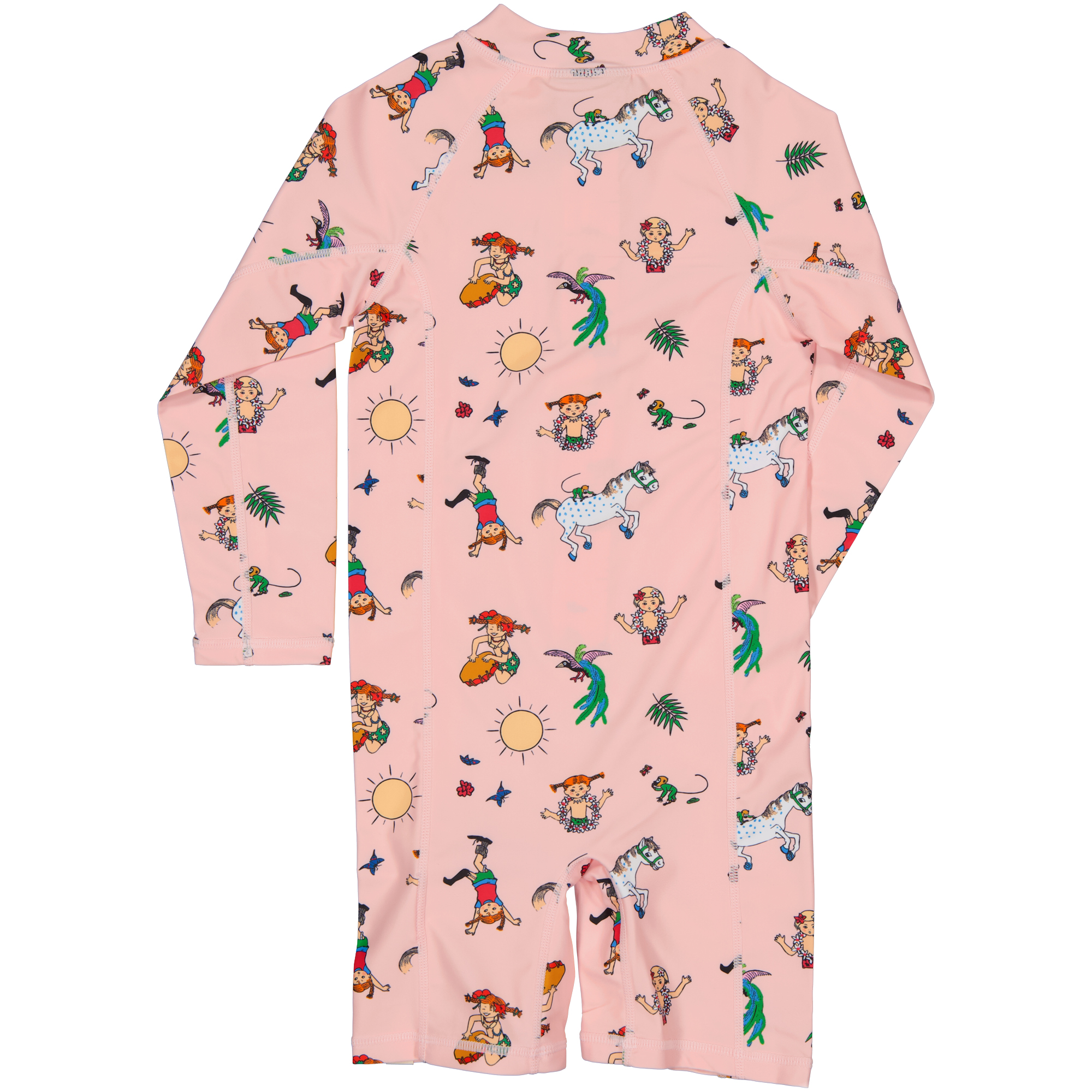 Pippi Långstrump UV-Suit Soft pink
