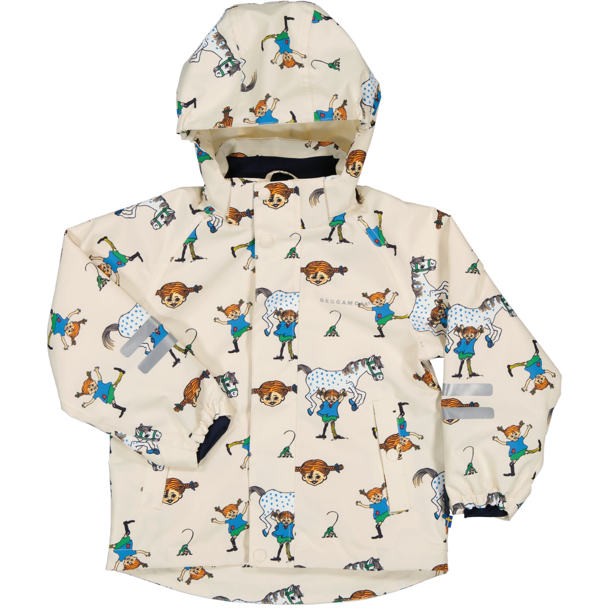 Pippi Långstrump shell jacket Beige