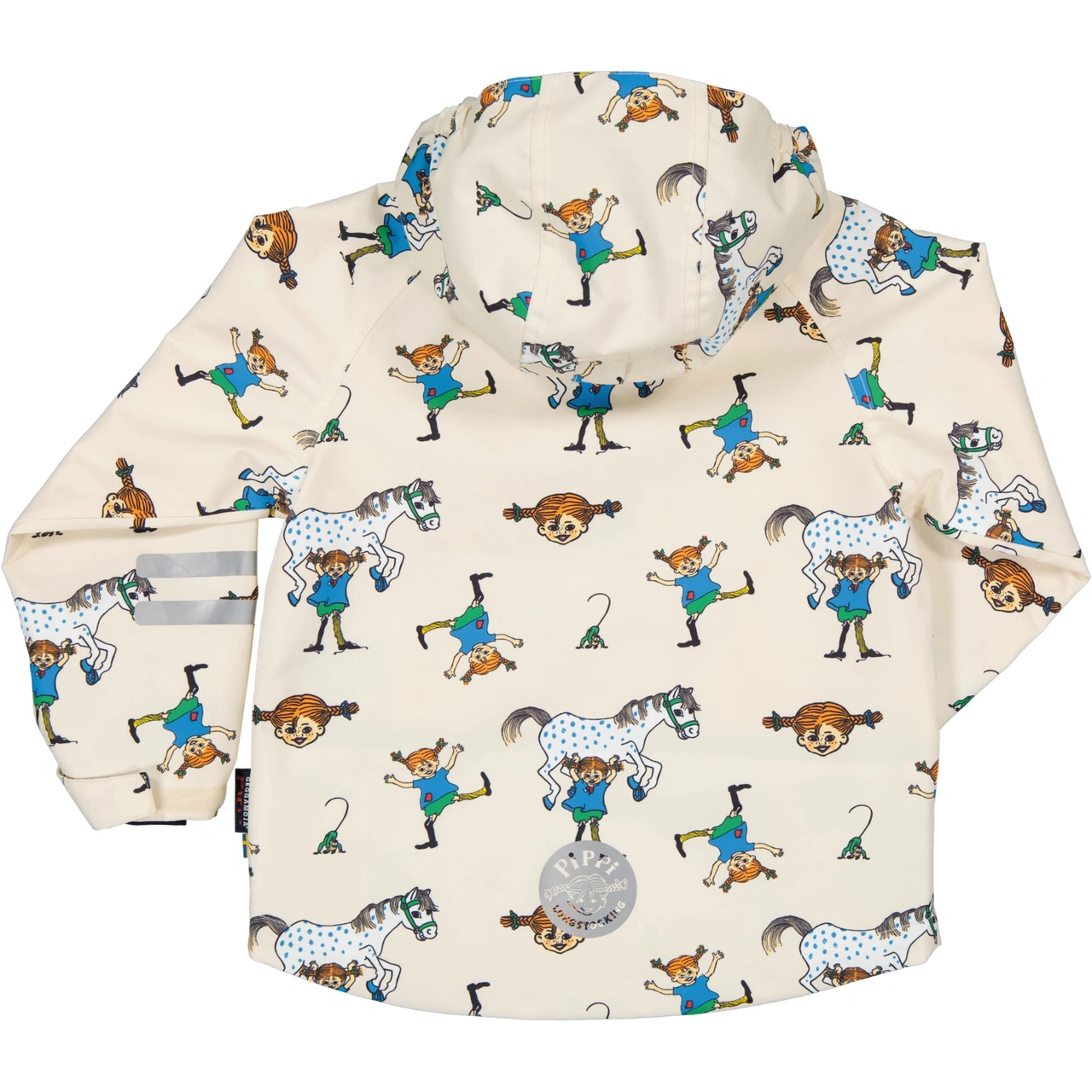 Pippi Långstrump shell jacket Beige