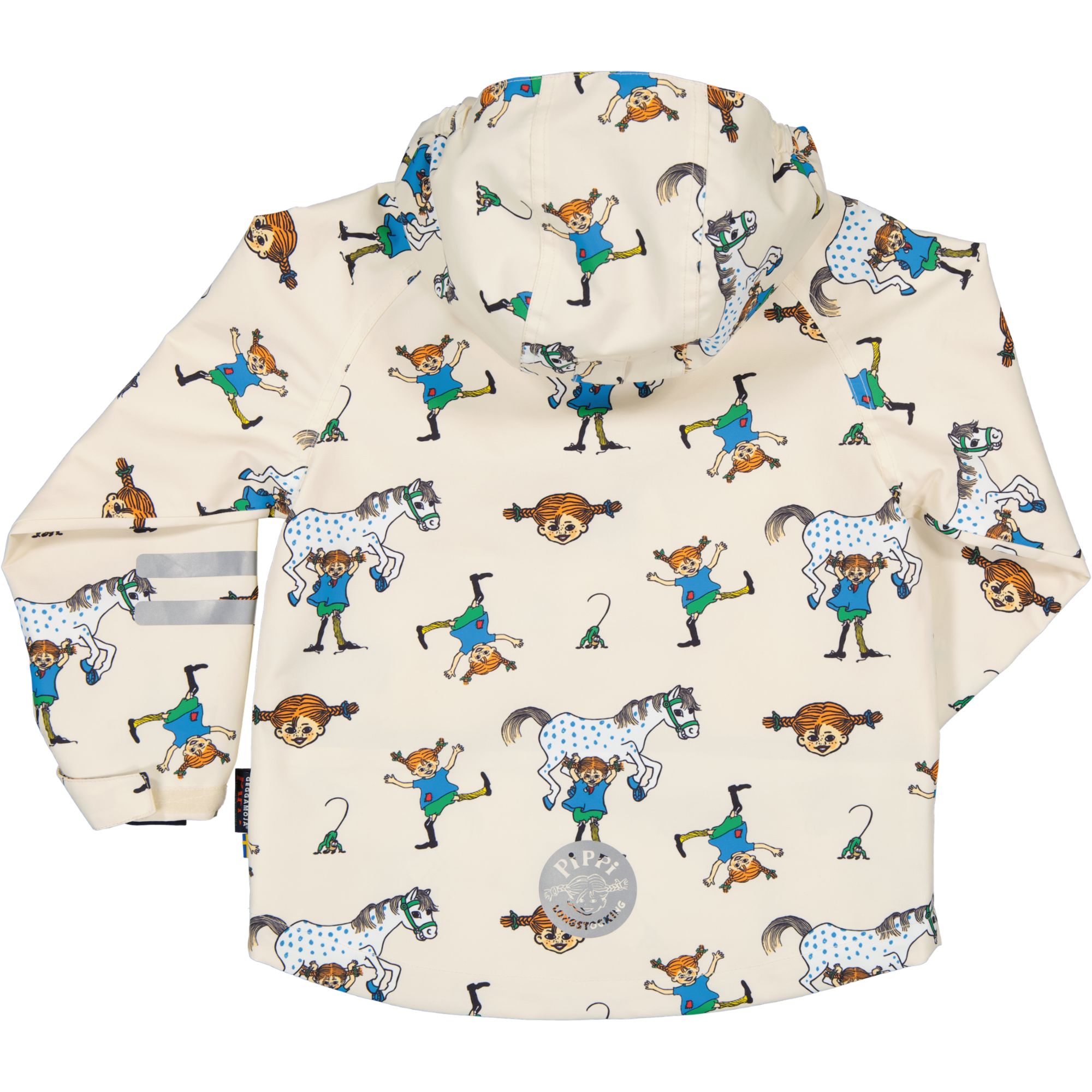 Pippi Långstrump shell jacket Beige