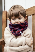 Pippi Longstocking Tube w fleece Red Str  One Size