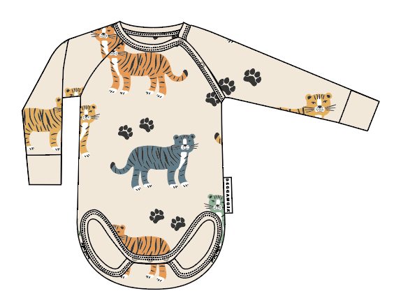 Body Bambu Beige Tiger