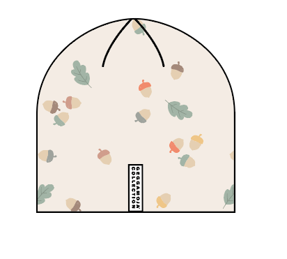 Mössa Bambu Beige Acorn