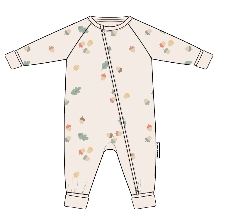 Pyjamas Bambu Beige Acorn