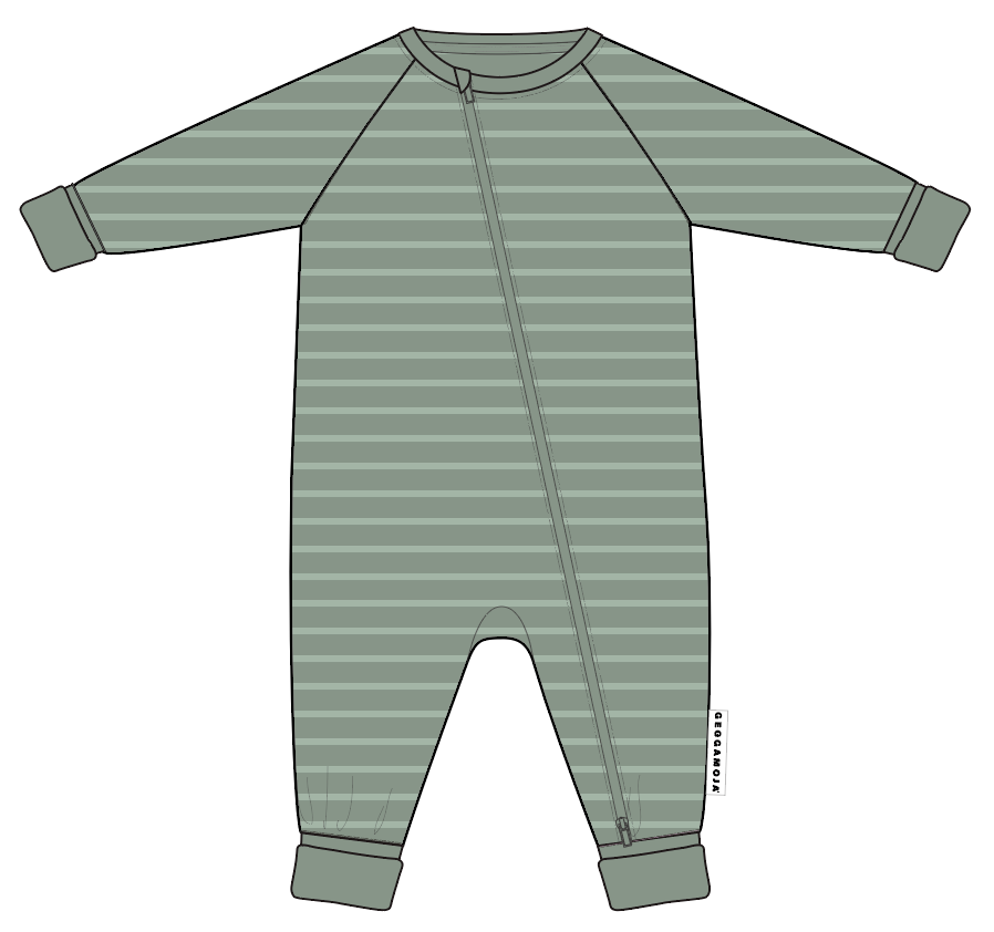 Pyjamas Grön