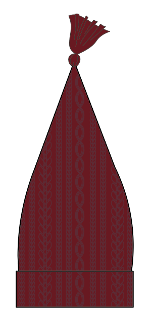 Tomteluva Burgundy Red