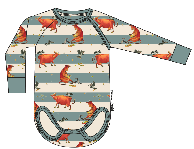 Body Mamma Mu och Kråkan Turkos