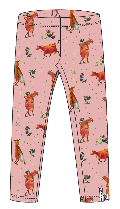 Leggings Mamma Mu och Kråkan Rosa