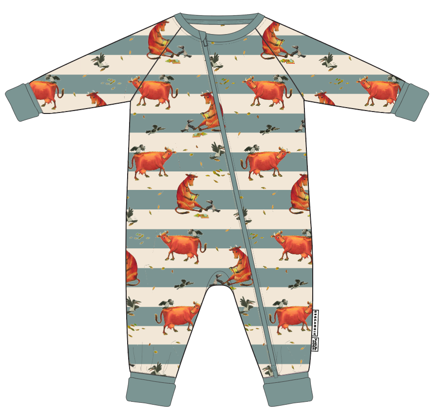 Pyjamas Mamma Mu och Kråkan Turkos