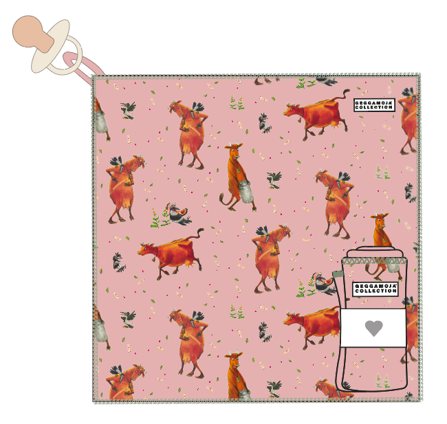 Snuttefilt Mamma Mu och Kråkan Rosa