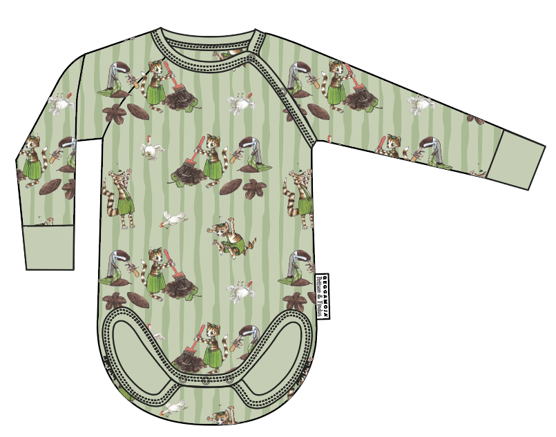 Body Pettson och Findus Grön