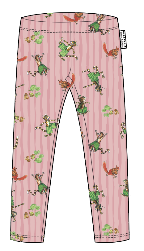 Leggings Pettson och Findus Rosa