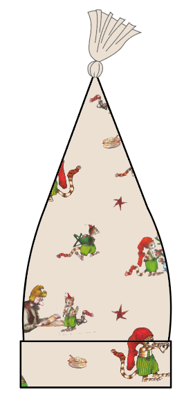 Tomteluva Pettson och Findus Beige