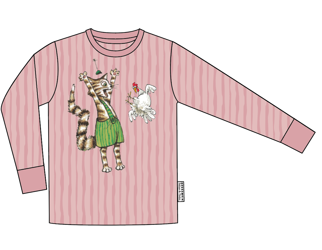 Tröja Pettson och Findus Rosa