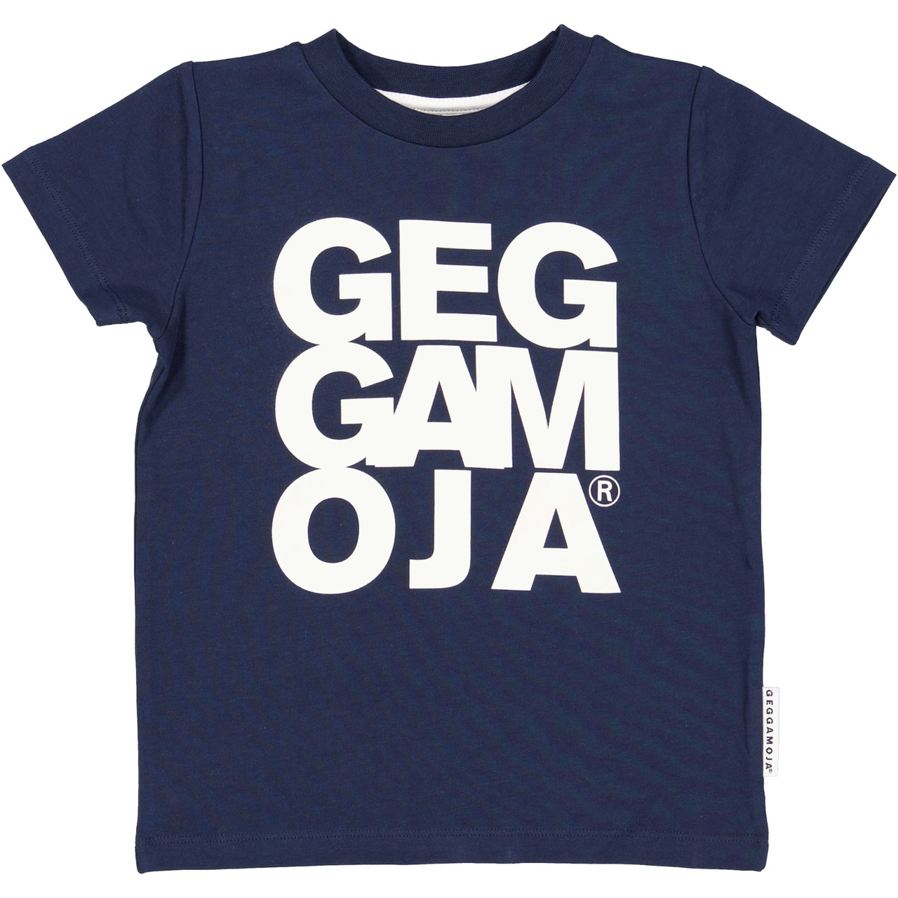 Geggamoja T-shirt Marinblå 134/140