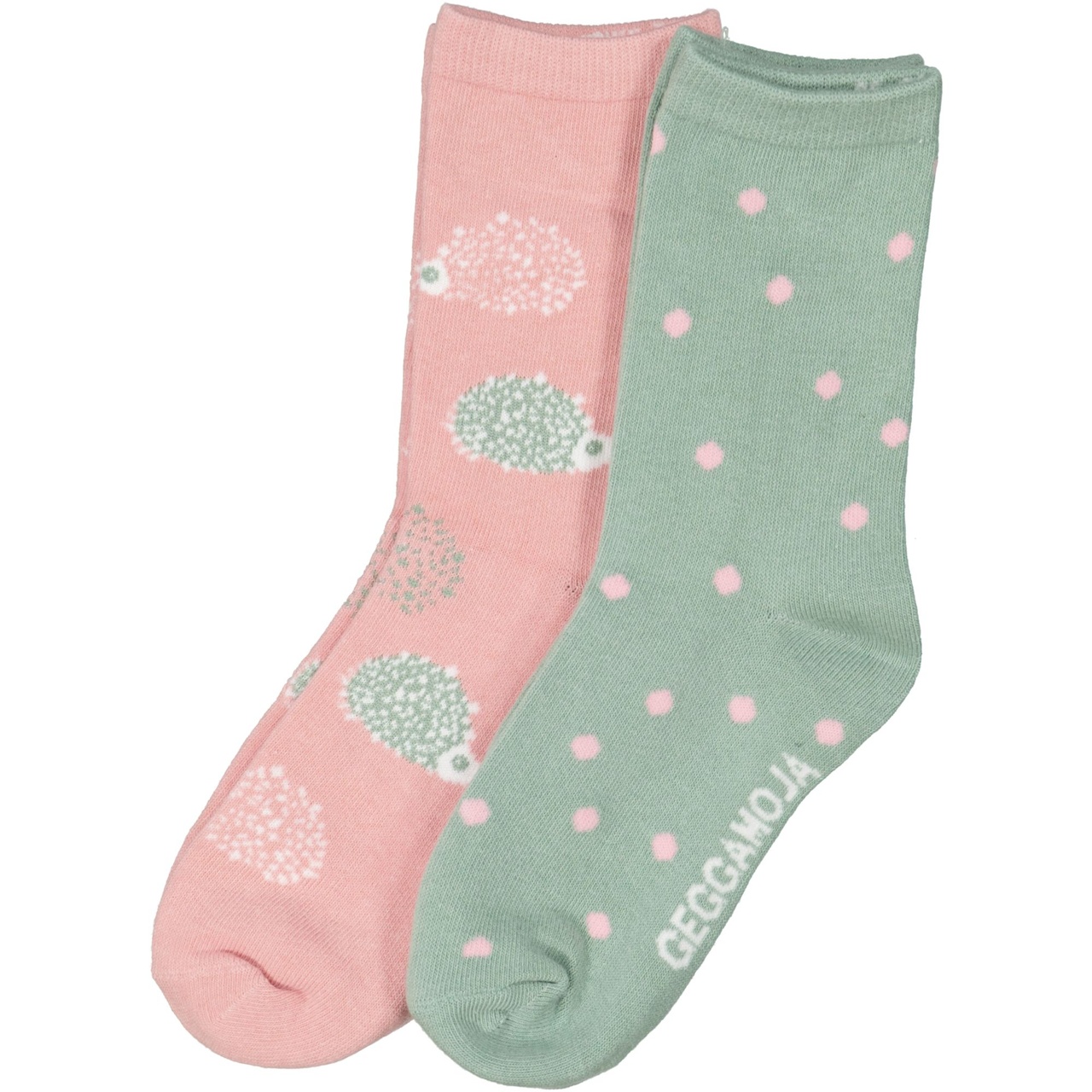 2-pack socks Pink hedgehog  13-15