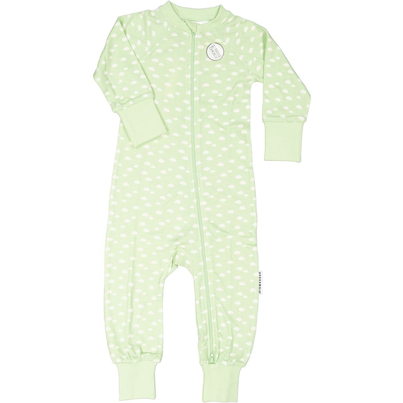 Bambu Pyjamas Mint Moln 50/56