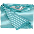 Baby blanket Classic D.Mint/white 43 One Size