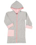Bathrobe Classic Pink/white  98/104