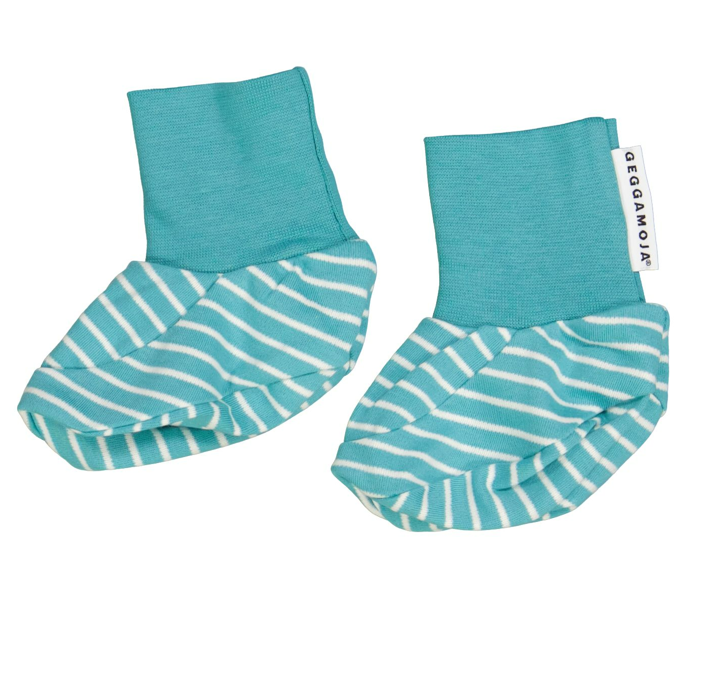 Classic footie D.Mint/white  One Size