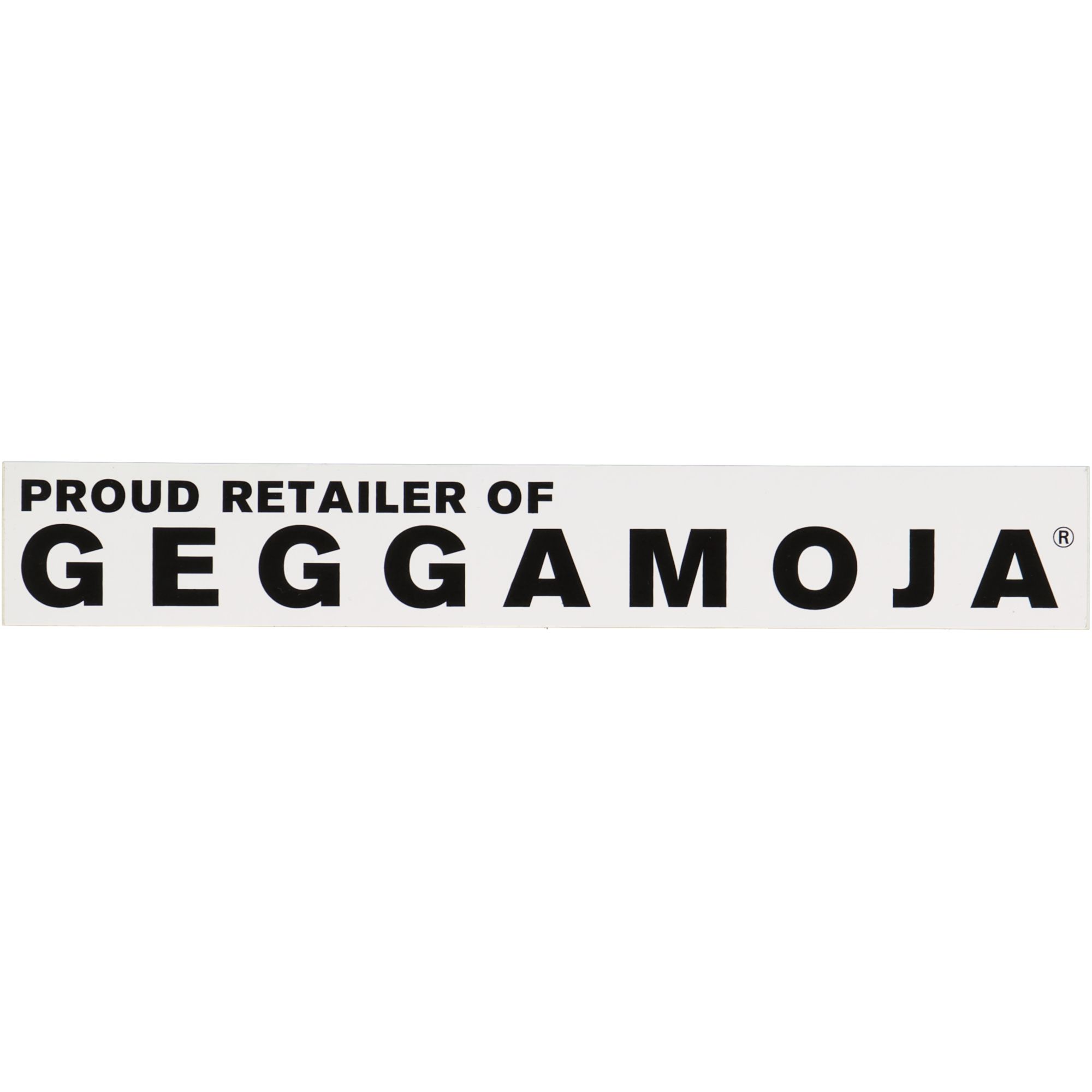 Klistermärke - Proud Retailer